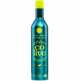 CoLive Extra Virgin Olive Oil 16.9 oz | Cold Pressed | Rich and Fresh Taste | Family Farms in Cyprus | Aluminum Bottle | Pop & Pour Spout