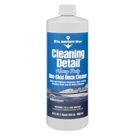 MaryKate Cleaning Detail Non-Skid Deck Cleaner MK2132 - 32 fl. oz., Water-Based Cleaning Solution for Fiberglass, Stainless Steel, Chrome, Brass, Aluminum