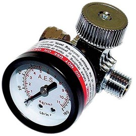 AES Industries Air Regulator w/Gauge (AES-882)