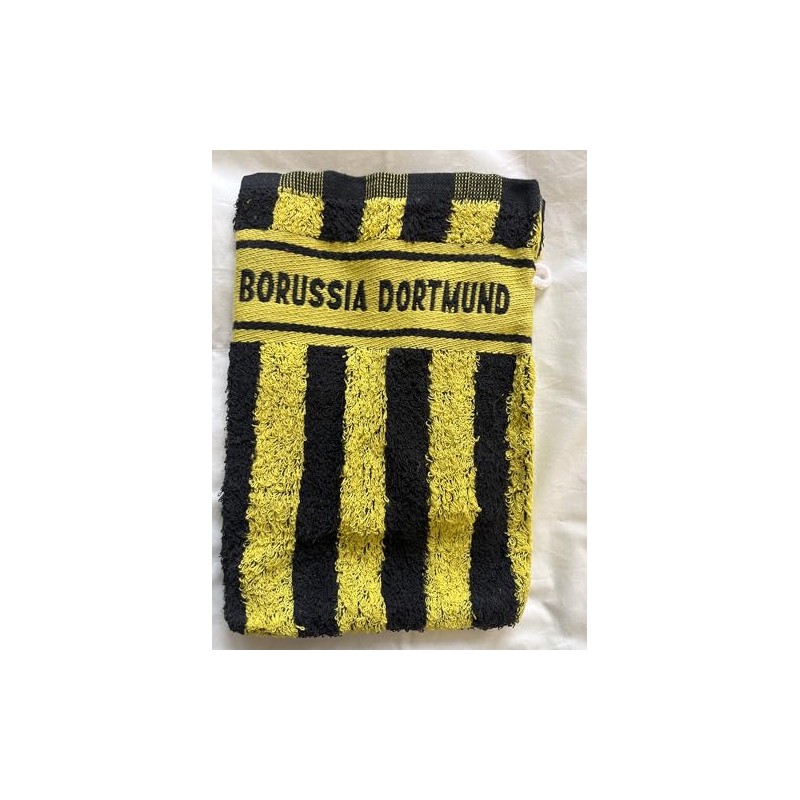 Borussia Dortmund BVB Wash Mitt Black/Yellow 15/21 cm Football Fan