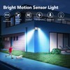 OREiN Motion Sensor Outdoor Lights, 450° Superwide Adjustment Dimmable Dusk