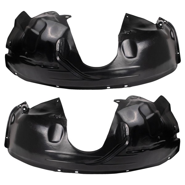TRQ TRQ Front Inner Fender Liner Set Compatible with 2010-2013