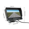 7in Backup Camera Monitor Reversing Display V1 V2 Video Inputs