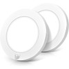 2-Pack Motion Sensor Ceiling Light Wired, 7.5 Inch 3000K 4000K