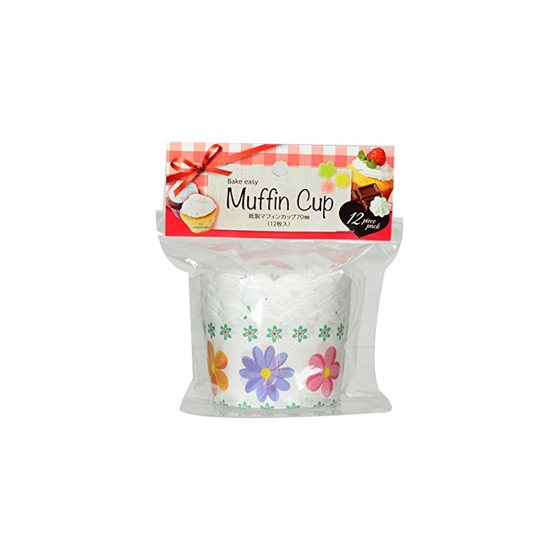 Pearl Metal D-2679 Bakeware Paper Muffin Cup Flower, Pack of