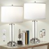 QiMH Touch Control Table Lamps Set of 2 with USB