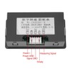 DEWIN Digital Speed Panel, Tachometer 4 Digital Red/Blue LED Tachometer