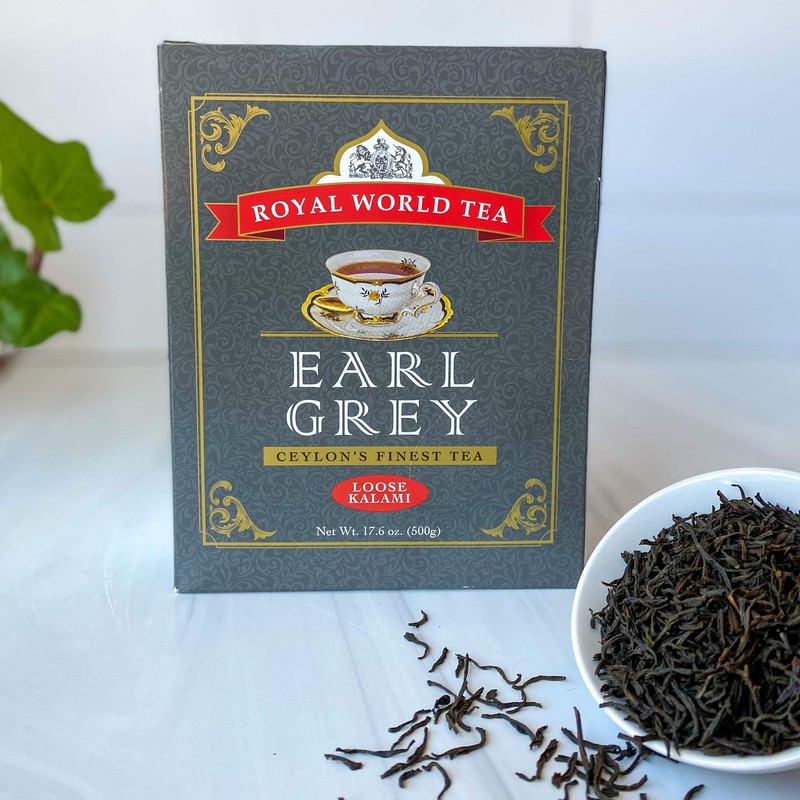 Royal World Loose Leaf Earl Grey Tea – Premium Blend