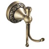 PEONYBATH Antique Bronze Brass Bath Towel Hooks, Wall Mounted Bathroom