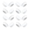 Merriway BH01148 (100 Pcs) Flush Fitting Push Fit Screw Caps