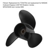 Marine Outboard Propeller 3 Blades 7.8x8in 12 Tooth RH Rotation