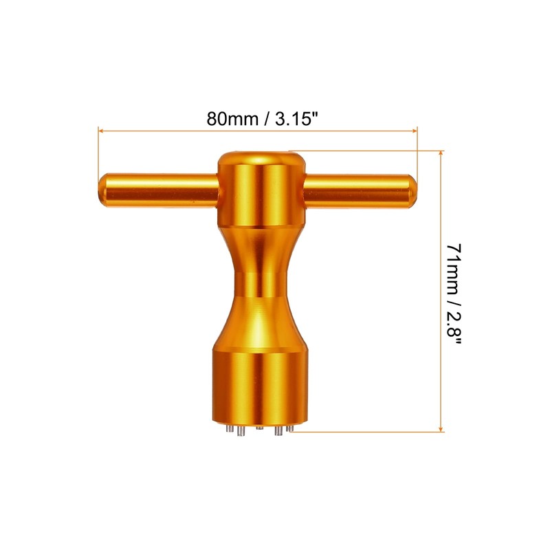 sourcing map Golf Weight Screw Wrench Tool Aluminum Alloy 5