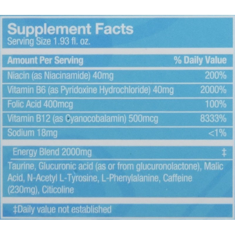 5 Hour Energy Extra Strength Blue Raspberry - Pack of