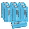 PKCELL 10X 18350 900mAh 3.7V Li-ion Rechargeable Batteries for Warforce