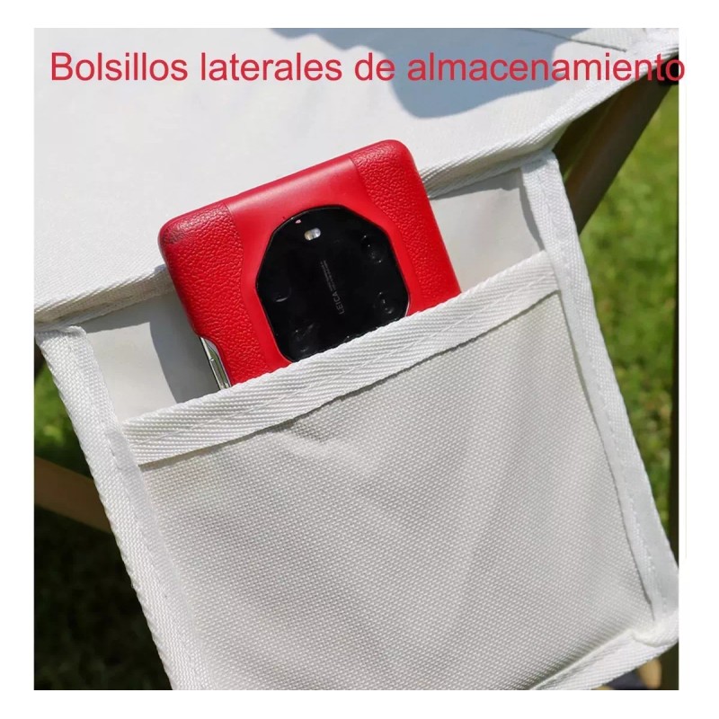 Heke Juego De 3 Sillas Y Mesa Plegable Para Camping