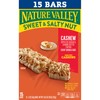 Nature Valley Sweet and Salty Nut Granola Bars, Cashew, 15