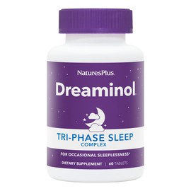 NaturesPlus Complejo para dormir trifásico Dreaminol de Natures Plus