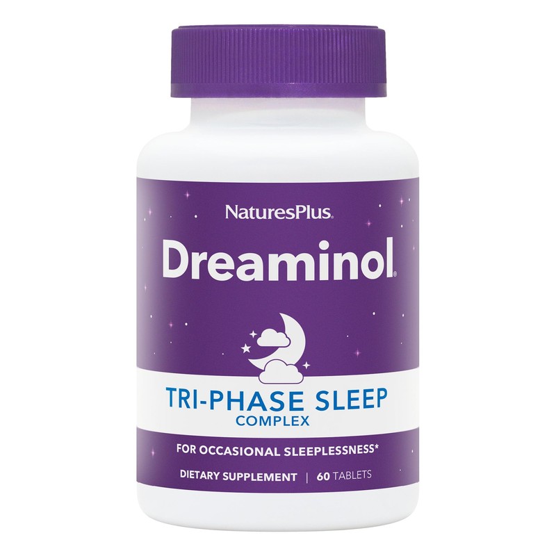 NaturesPlus Complejo para dormir trifásico Dreaminol de Natures Plus