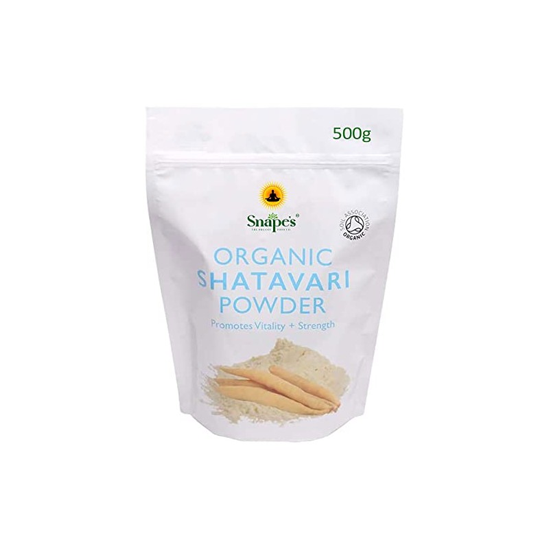 Snape's Organic Shatavari Powder - Asparagus Racemosus - 500 Grams