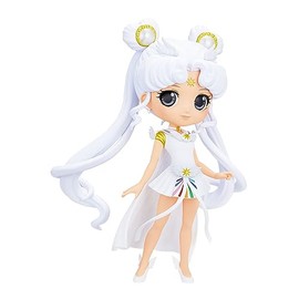 Banpresto, Q Posket Movie Character, Pretty Guardian Sailor Moon Cosmos The Movie (Ver.B) 14 cm, Multi-Coloured BP88289