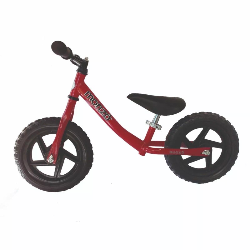 Monzó Bicicleta Sin Pedales Monzó Modelo M Negra, Balance Bike,