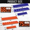 HORUSDY 6-Piece Magnetic Socket Organizer Set, 1/4", 3/8", 1/2" Drive