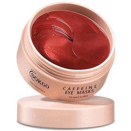 Professional Caffeine Eye Masks, Under Eye Patches for Puffy Eyes, Eye Masks for Dark Circle, Wrinkles and Fine Lines, Rejuvenating and Refreshing Eye Masks with Caffeine - Color: 1PCS