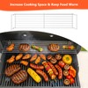 QuliMetal Stainless Steel Warming Rack for Weber Genesis 300 Series