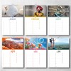 Birthday Calendar with Sayings and Motifs, Year-Independent, Permanent Calendar with
