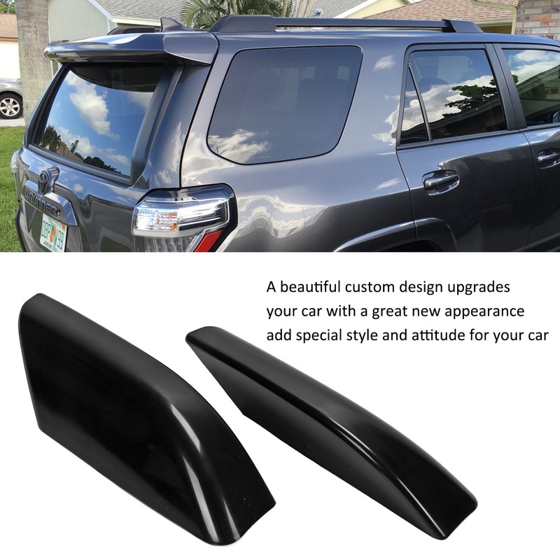 4 Pcs Roof Rack Rail End Cover Shell Cap Car