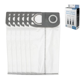 Genuine Riccar R25 Series HEPA Vacuum Cleaner Bags, Charcoal-Infused Gray, Six Bags Included, R25HC-6