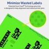 Avery Printable Rectangle Labels with Sure Feed Technology, 4" x
