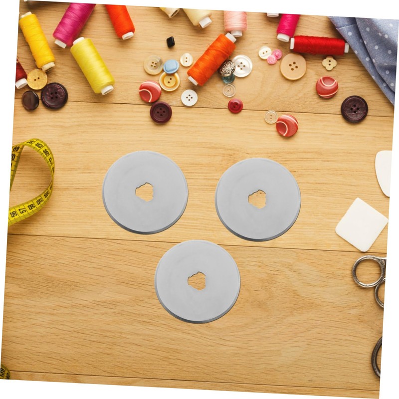Hohopeti 5pcs Rotary Cutter Replacement Blades Sharp Rolling Blades for