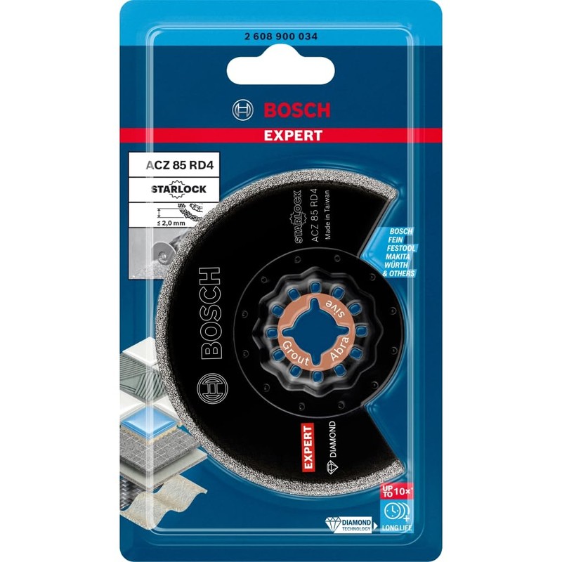 Bosch Dia Segment Saw Blade ACZ85RD4 Expert 2608900034 Diamond Technology