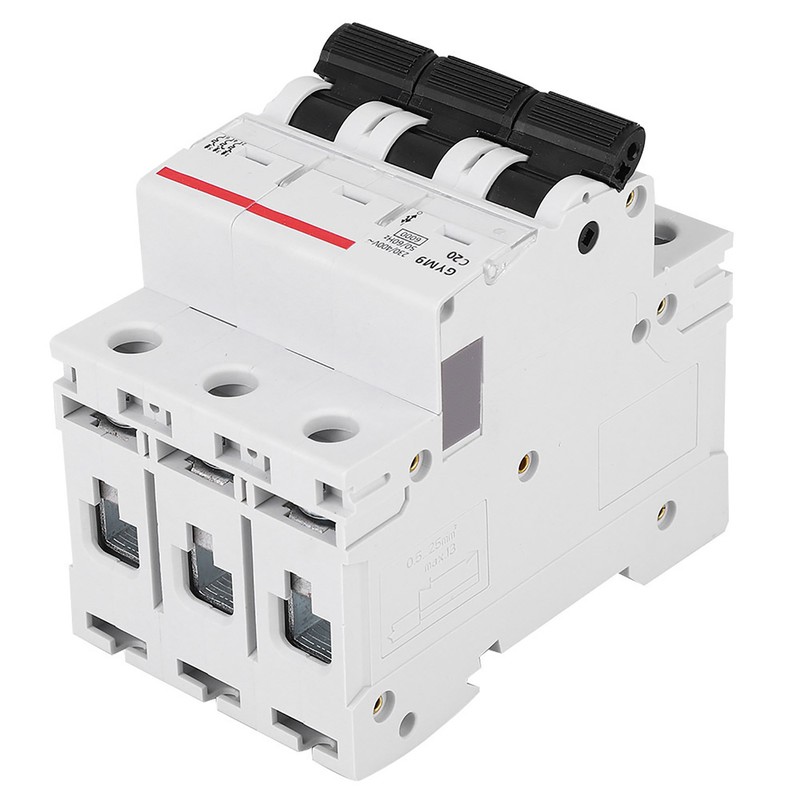 GYM9‑C65 Miniature Circuit Breaker 3 Poles 400VAC High Quality Circuit