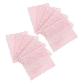 Ipetboom 10Pcs Facial Makeup Remover Pads Portable Wet Cloths for Women Soft Texture for Gentle Makeup Removal for Daily Use Travel
