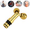 18mm Muscle Massage Head Double Rollor Deep Relaxation Replacement Fascia