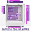 FOIFKIN M1 PC Case -Walnut Front pane Pre-Installed 4 PWM