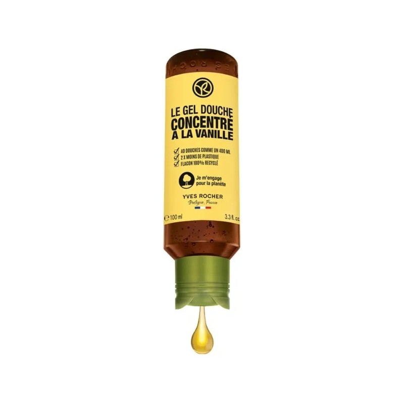 Gel Ducha Corporal Concentrado Yves Rocher Vainilla