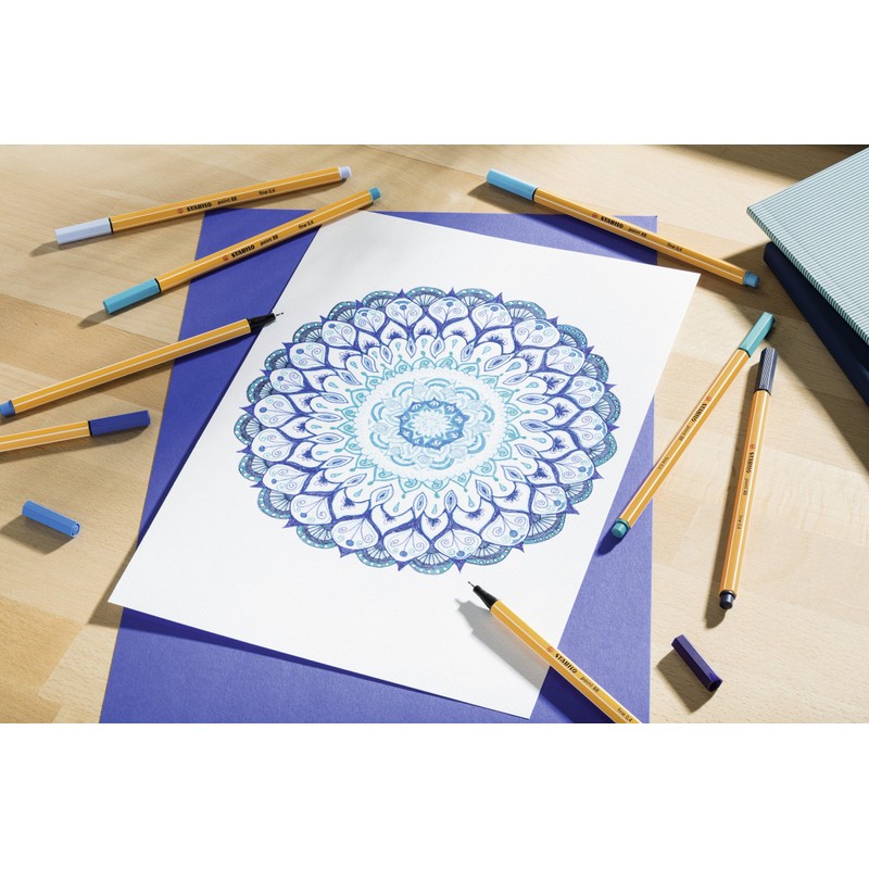 Fineliner - STABILO point 88 - ColorParade - Pack of