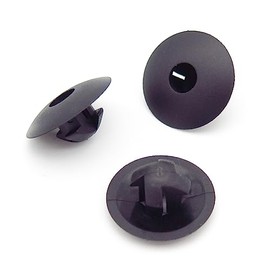 VVO Fasteners Plastic Underbody Shields and Insulation Panel Fastener Clip, Black (Pack of 10)