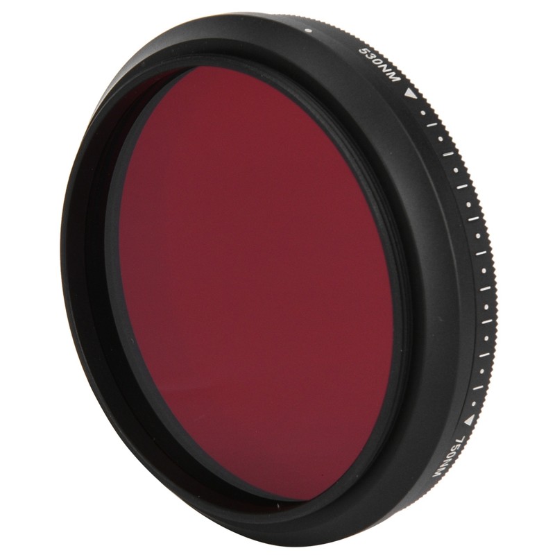 FOTGA 58mm Adjustable Optical Infrared Lens Filter 530-750nm for DSLR