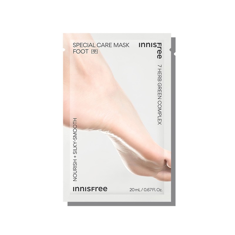 Innisfree Special Care Mask [Foot] 20mL 6 sheets / 이니스프리