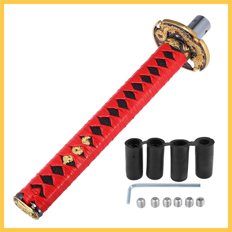 REPAIROCK 26cm Samurai Sword Style Gear Shifter Lever Katana Shift