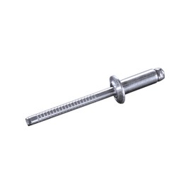 GOEBEL® - 1000 x flat head rivets with grooved rivet mandrel stainless steel A2 (V2A) (diameter x length) 3.2 x 8.0 mm - ISO15983 - flat head blind rivets with grooved rivet mandrel - pop rivet -