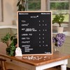 Large Black Felt Letter Board | 24"x30" Classy Dark Stained