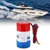750GPH DC Submersible Bilge Pump Marine Boat Accessory G750-0112V