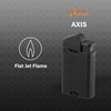Visol Axis Torch Flat Flame Refillable Gas Butane Lighter, Fuel
