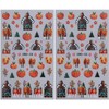 2 Sheets Fall Nail Stickers for Nail Art 5D Self-Adhesive