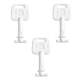 （3） 59002 Dispenser Key Replacement Compatible with Mer-fin 1002MM, 1003MM, 51003 1002-1 Paper Dispensers Models （3）